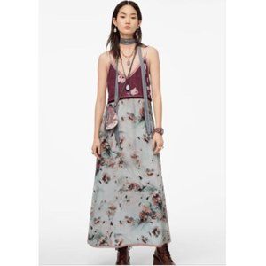 NWT Zara Limited Edition Floral Strappy Dress